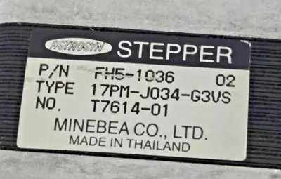 Used Minebea Does Not Apply Motors (misc) California US | Amiron Machinery #1558032
