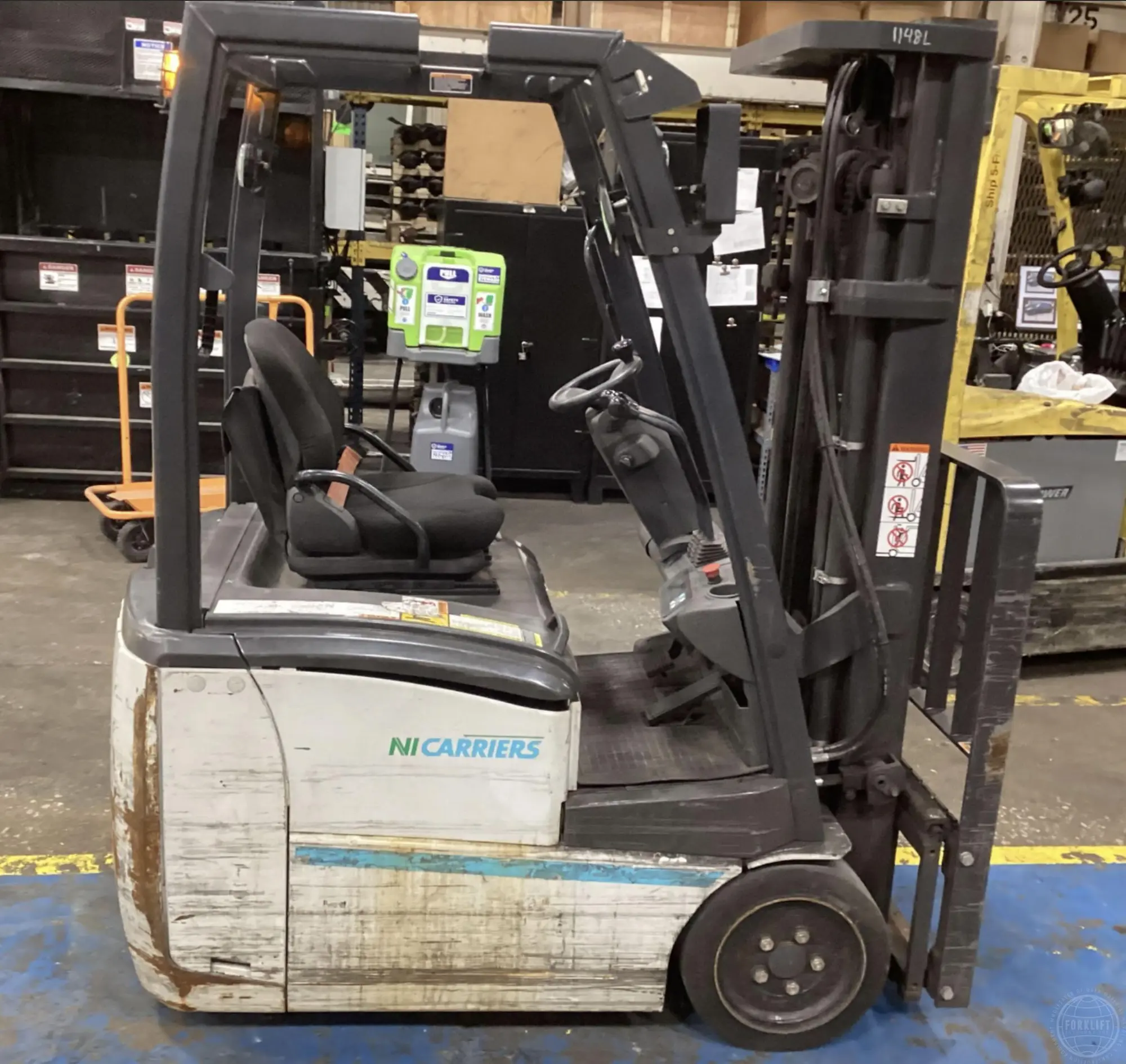 Used 2019 UNICARRIER TX30M 3-Wheel Sit down Electric Counterbalance Forklifts Illinois US | Forklift Exchange #1274610