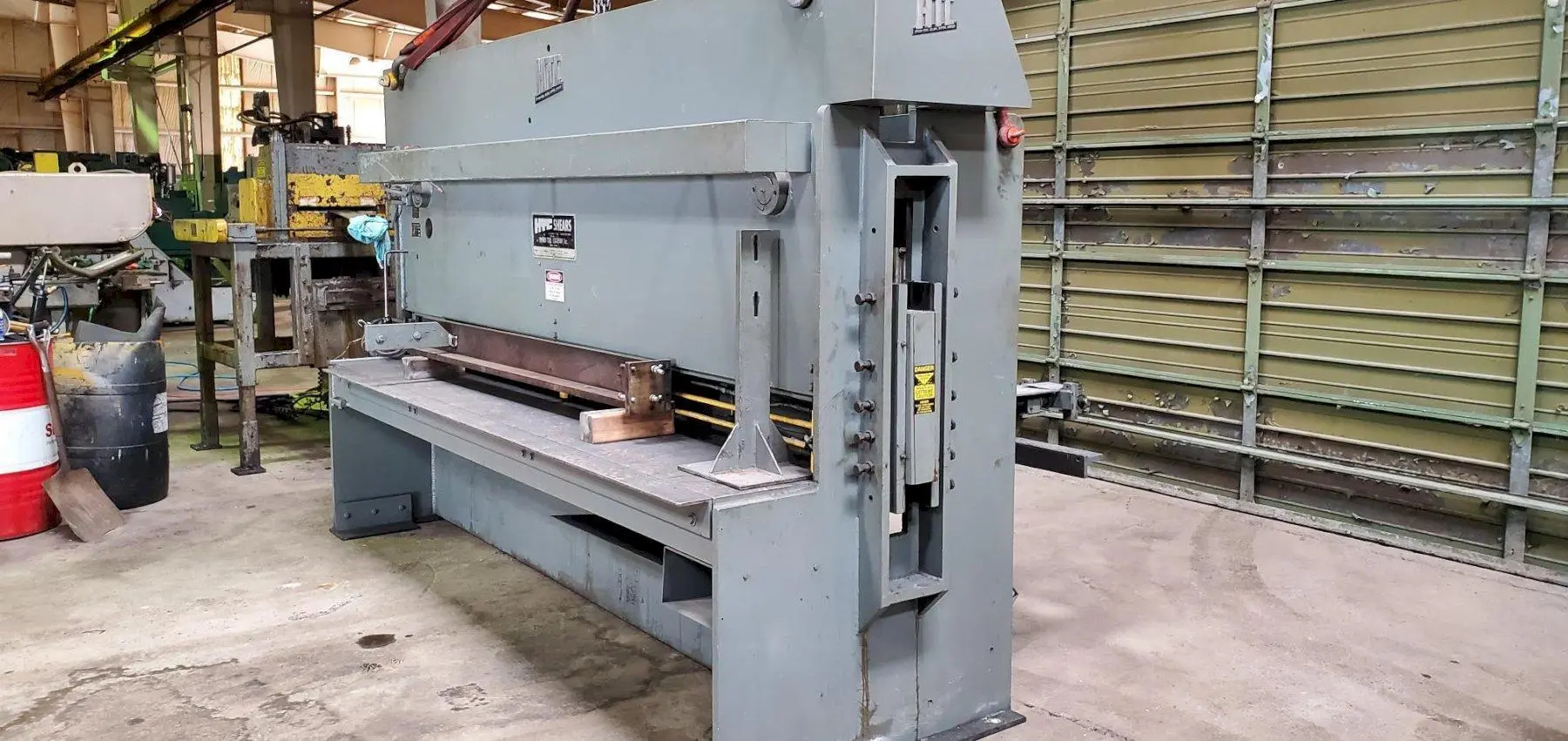 Used HTC 250-10A Power Squaring Shears (Inch) Ohio US | D & D Industries #1271583