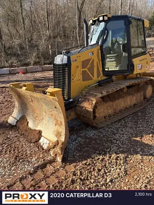 Used 2020 CATERPILLAR D3 Crawler Dozers Louisiana US | Proxy Equipment #1388984