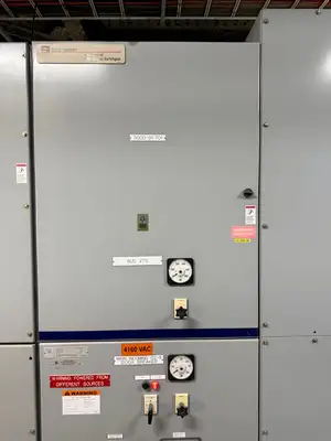 MV Double-Ended Unit Substation - 2 x 2000/3000kVA, 13.8kV Transformers w/ 4160V Ampgard Switchgear