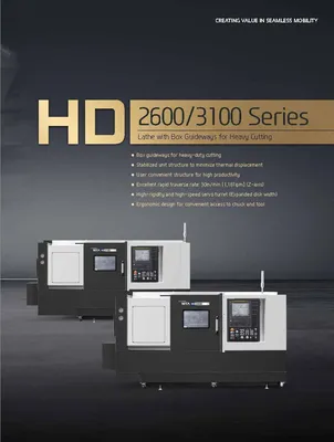 HYUNDAI WIA CNC MACHINE TOOLS HD2600LM 3-Axis CNC Lathes (Live Tools) | Hillary Machinery (4)