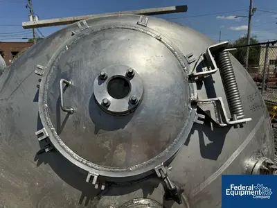 USED Lee Industries 2,000 Gal Lee Reactor, 316 S/S, 23/100#