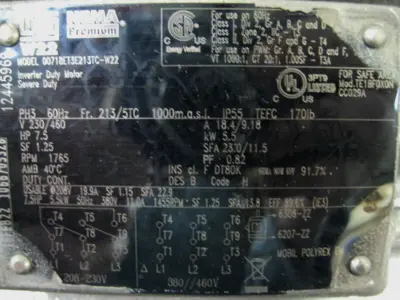 NEW Fristam FP3451-250
