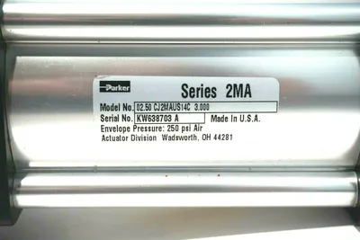 NEW PARKER 02.50 CJ2MAUS14C 3.000 CYLINDER SERIES 2MA