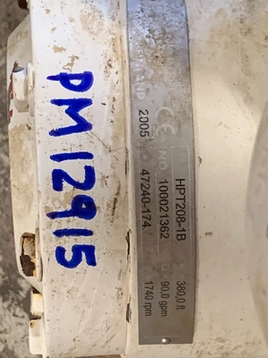 USED Sulzer HPT208-1B
