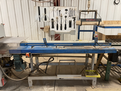 GreCon ProfiJoint Finger Joint System with PJ 150/500 Shaper and PJ 10/6100 Press