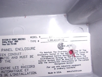 USED Allen-Bradley 800T-A & Enclosure