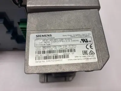 USED SIEMENS SINAMICS PM240M POWER MODULE G110M