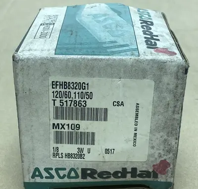 New | in-Stock ASCO EFHB8320G1 Solenoid Valves Ohio US | Surplus Asset Holdings #1233656