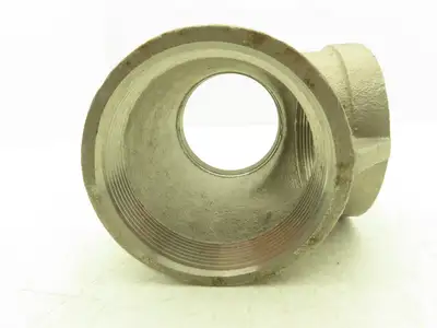 316 Stainless Steel Pipe Tee 4" NPT Class 150