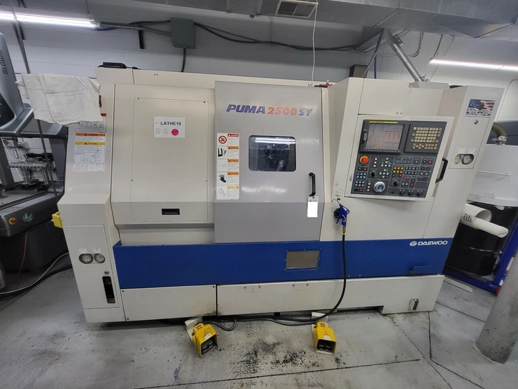 Used 2004 DAEWOO PUMA 2500SY CNC Lathes Ohio US | Toolquip, Inc. #1146662