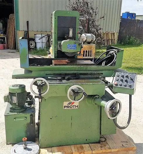 Used 1986 PROTH PSGS-2550AH Reciprocating Surface Grinders Wisconsin US | Lemke Machinery Sales #549156