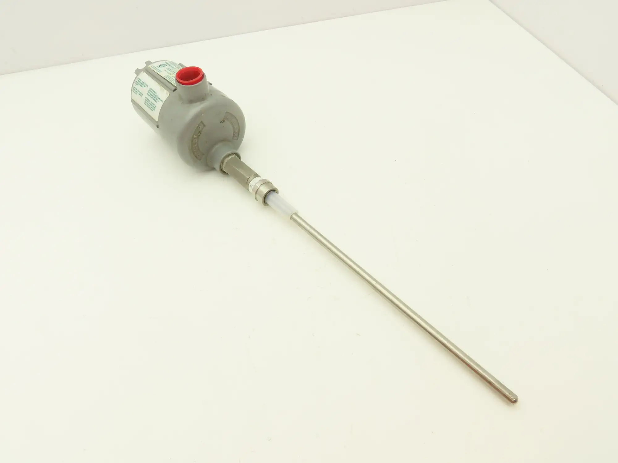 Auburn Tribosentry 2403 Flow Sensor Switch 12" Probe 1/2"NPT 120V