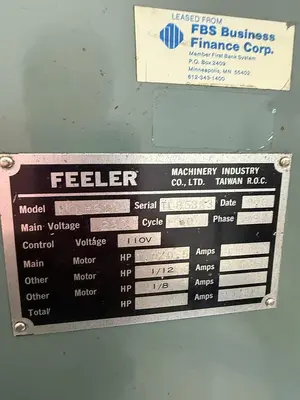 Used 1985 FEELER FTL-618E Precision Lathes Minnesota US | Source Machinery Sales #1566572