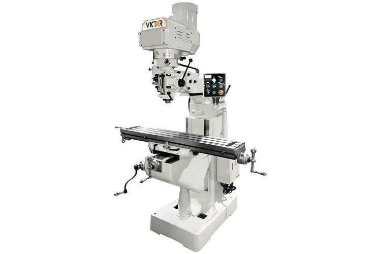 New | in-Stock VICTOR MACHINES JF-2EVS Vertical Mills | DC Brewer Machinery #919420