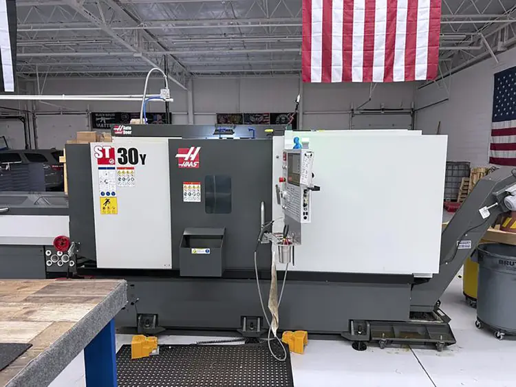 Used 2024 Haas ST-30Y CNC Lathes Illinois US | Machine Tool Bids #1368384