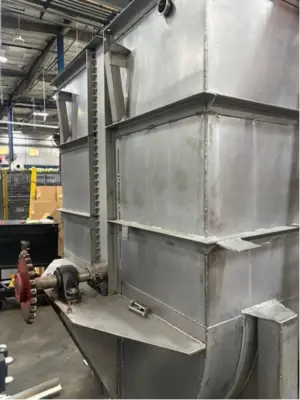 USED Ribbon Blender 2000 Gallon 30 HP
