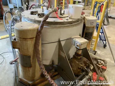 Used Tolhurst 30” Basket Centrifuge | Top Unload | 0–1000 RPM | Stainless Steel