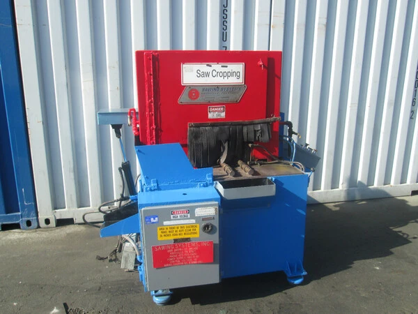 Used 1995 SAWING SYSTEMS INC 15CS Plate Saws | TNT Industrial #399644
