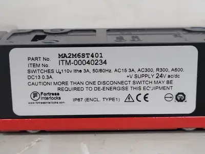 NEW FORTRESS INTERLOCKS MA2M6ST401
