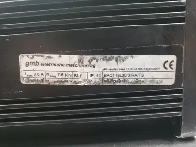 Used BAC GMB Elektrische Maschinen AG BAC118L30/3/RA/TS Servo Drives | Palmetto Automation #1148973