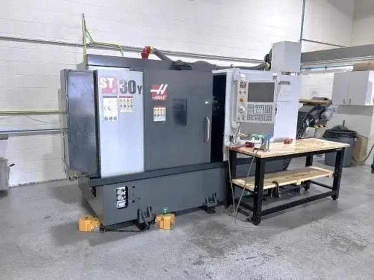 Used 2022 HAAS ST-30Y CNC Lathes Michigan US | Legacy CNC Machinery, LLC #1493439