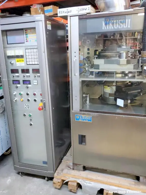 Used KIKUSUI LIBRA 2 036SS2JZ Tablet Presses Illinois US | Aaron Equipment 7 #84331