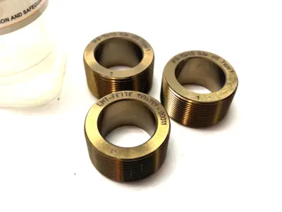 USED LMT FETTE THREAD ROLLING DIE HEAD INSERTS M8-10X1,0 0,6K HS