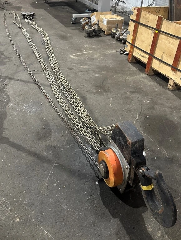 CM HURRICANE 10TON CHAIN HOIST - MANUAL