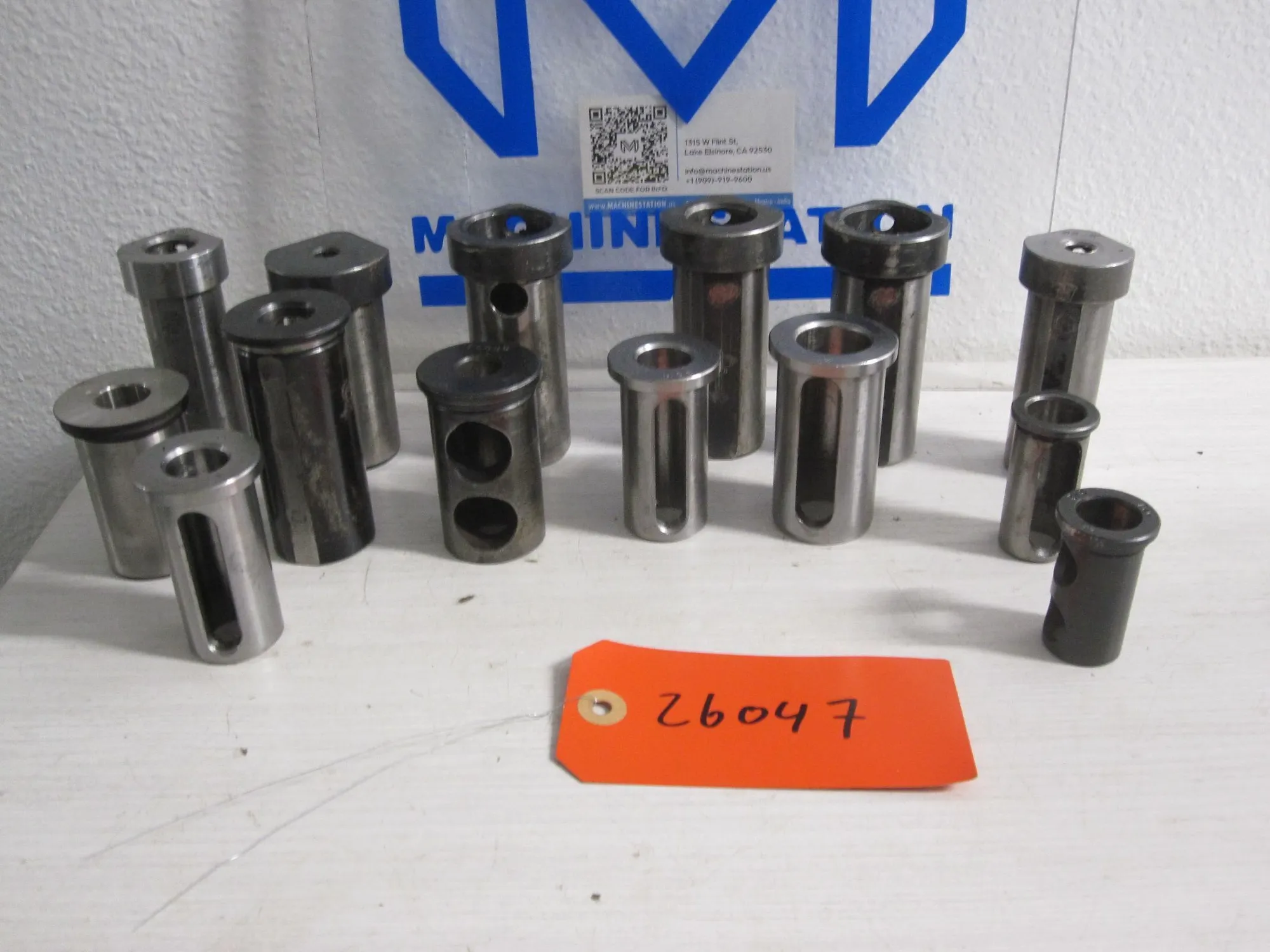 14x Lot of 14 Boring Bar Reduction Tool Holder Bushings 3/4"
