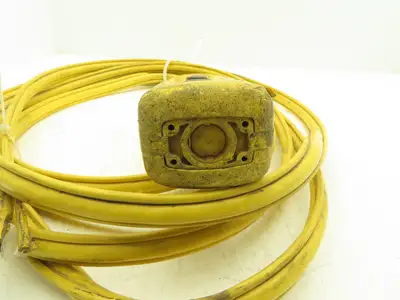 Telemecanique XAC-A06 Crane Hoist 6-Button Control Pendant 1-Speed 26' Cord