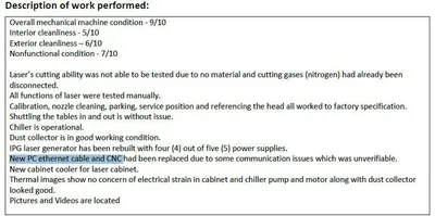 2016 BYSTRONIC BYSMART FIBER 3015 Lasers | Clark Machinery Sales, LLC (15)