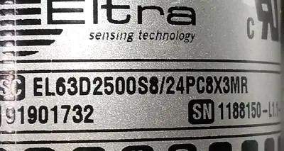 Eltra EL63D2500S8/24PC8X3MR Mounting by 31,75 mm Centering Square Flange Loc4E6