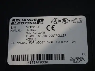 USED RELIANCE ELECTRIC 574222F