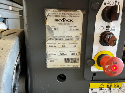 USED 2019 Skyjack SJ3219