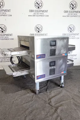 2022 MIDDLEBY MARSHALL CTX ELECTRIC DOUBLE STACK PIZZA CONVEYOR OVEN MODEL DZ33T