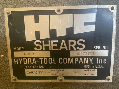 HTC 10-10B Shears-Power Squaring Hydraul. | Asset Exchange Corporation (3)