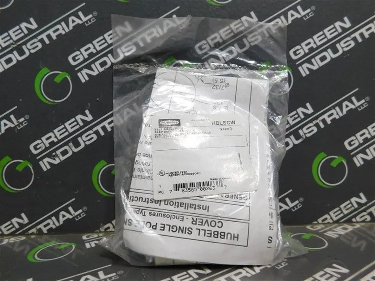 Used HUBBELL HBLSCW Covers Wisconsin US | Green Industrial #677941