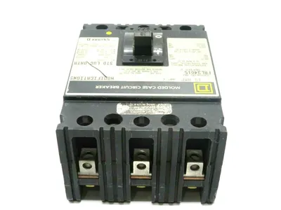 USED SQUARE D FAL34015 CIRCUIT BREAKER 15 AMP