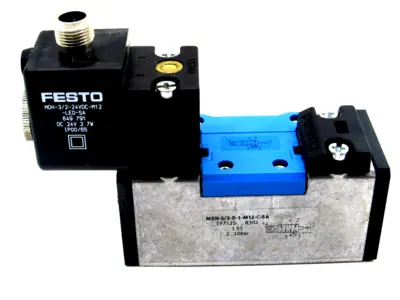 NEW FESTO MDH-5/2-D-1-M12-C-SA VALVE 197125 MDH52D1M12CSA