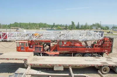 USED MOUNTAIN RIG MR 350 OILFIELD WORKOVER RIG / SERVICE RIG / PULLING UNIT