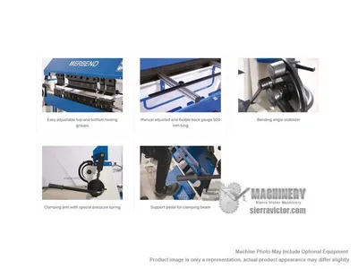 ERBEND UFA 1212 Box and Pan Brakes | Sierra Victor Industries (2)