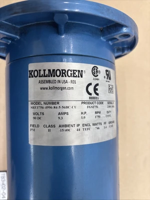 New | in-Stock Kollmorgen SRF3756-4996-84-5-56BC-CU Motors (misc) Indiana US | J&J Industrial Supply #1537968