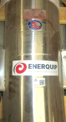 2023 ENERQUIP 85 SQ.FT. ENERQUIP SANITARY, SHELL and TUBE HEAT EXCHANGER HEAT EXCHANGERS | EcReCon Inc (4)