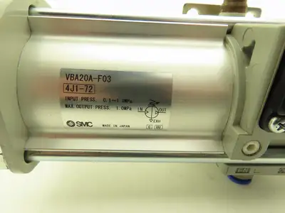 SMC VBA20A-F03 Booster Regulator 0-145psi