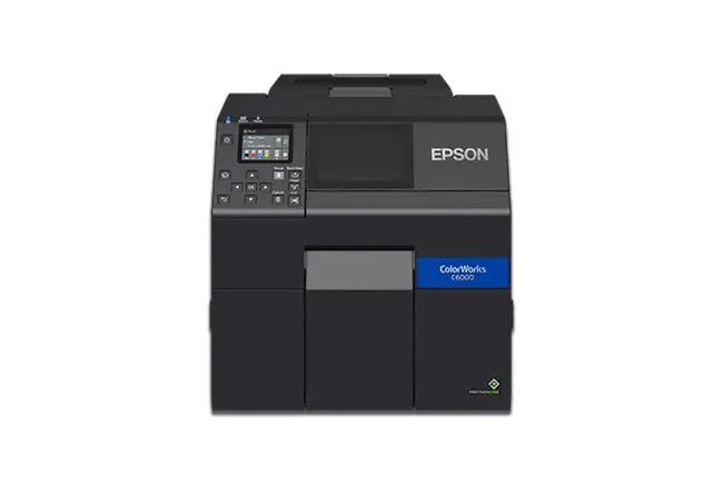 Used _UNKNOWN_ Epson ColorWorks C6000A Color Inkjet Label Printer - 4" w/ Auto Cutter (Gloss) Label Printers Oklahoma US | Wide Image Solutions #1533642