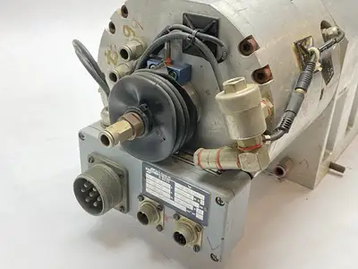 USED FISCHER SPINDLE 127992 MILL HEAD FF75 M00X225/12-12/18 HSK-F63