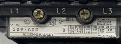 Allen Bradley 509-AOD Electrical/PLC/Automation | ESS Industrial Equipment Sales (8)