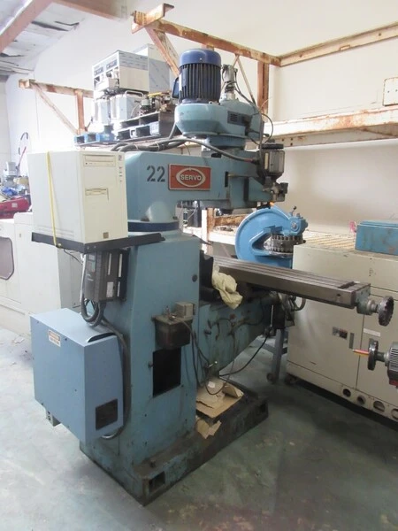 Used SERVO GS18NF Vertical Mills | TNT Industrial #399415